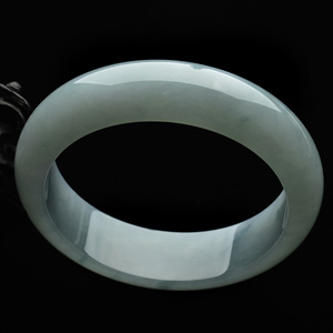 糯冰种晴水手镯（59.1mm）