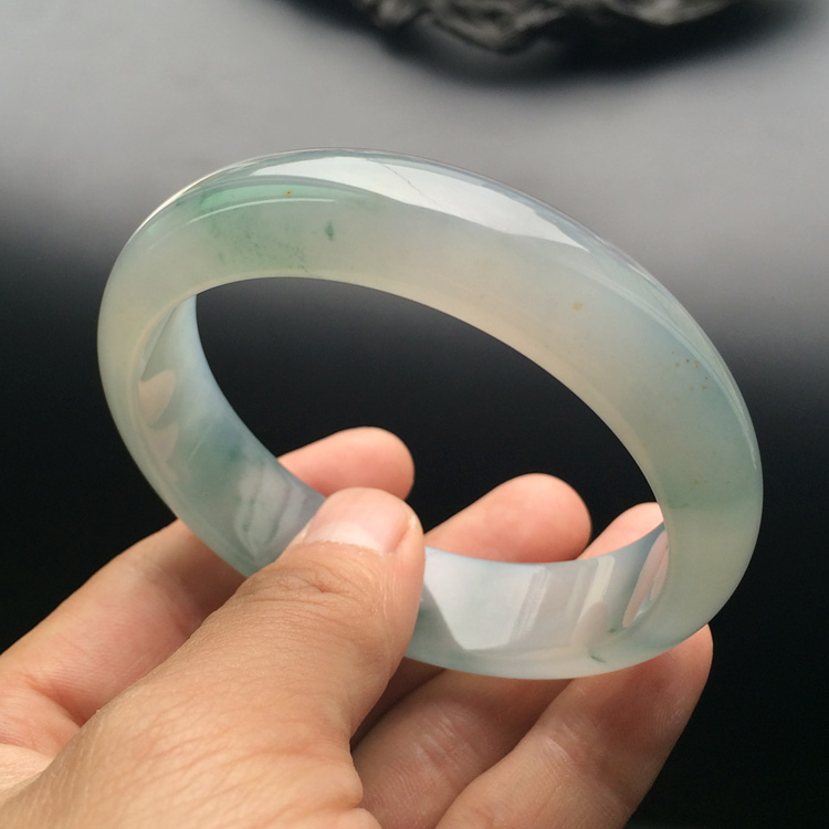冰种飘花手镯（59.9mm）