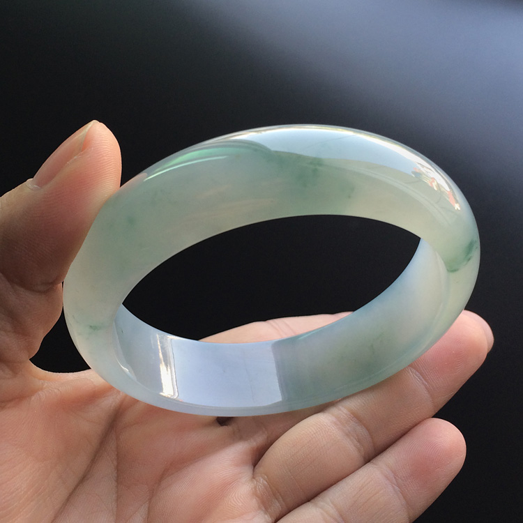 冰种飘花手镯（59.2mm）