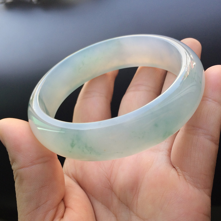 冰种飘花手镯（59.2mm）