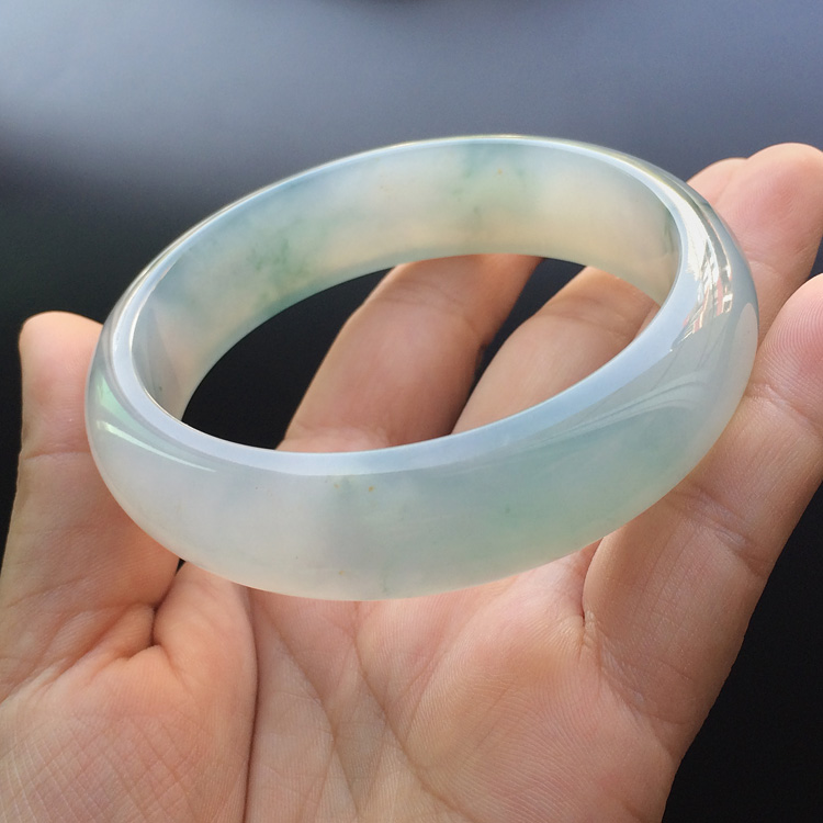 冰种飘花手镯（59.2mm）