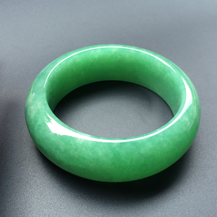 糯冰种翠色手镯（56.8mm）(单价)