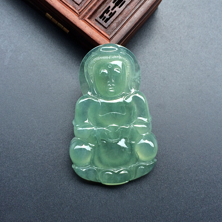 (超值推荐)冰种晴水观音挂件