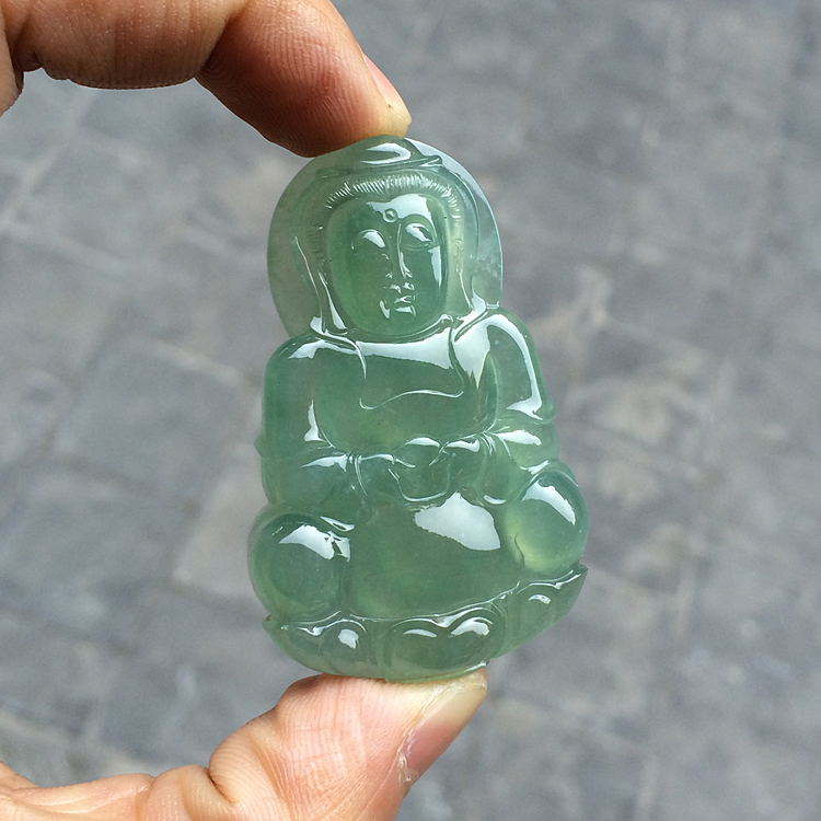 (超值推荐)冰种晴水观音挂件