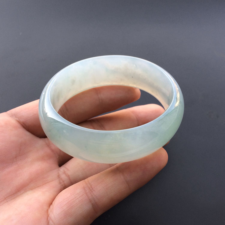 (超值推荐)冰种晴水贵妃镯（55.1mm-49.3mm）