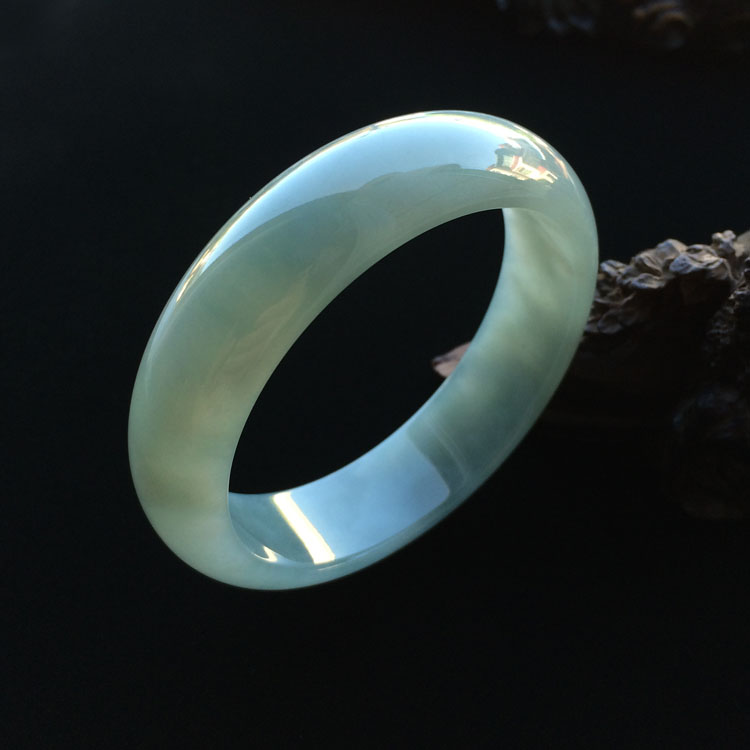 糯冰种晴水手镯（59.7mm）