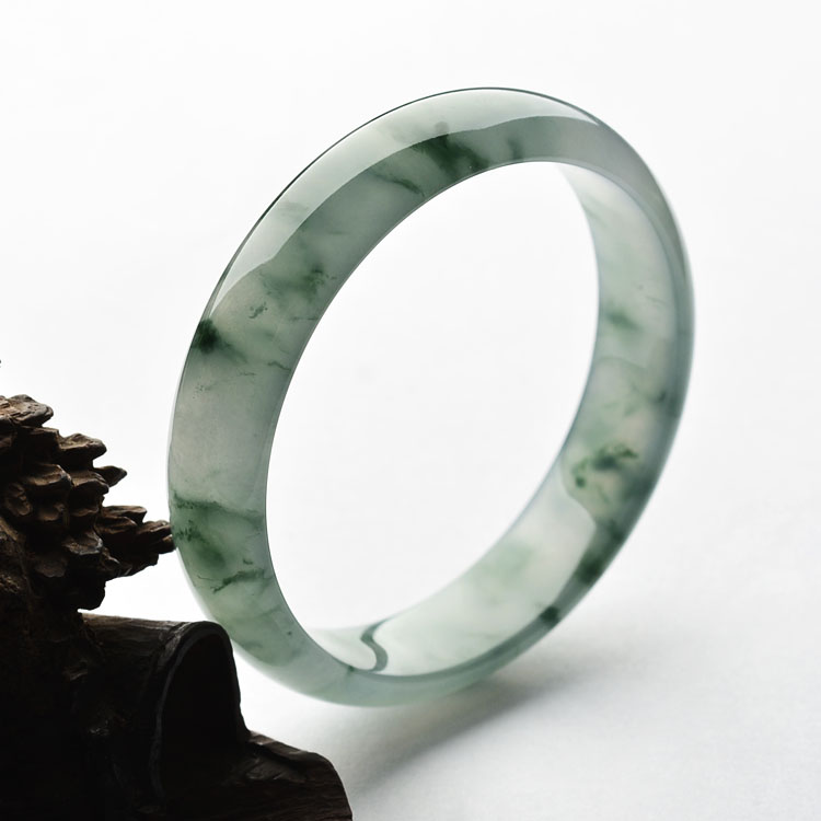 冰种飘花手镯（54.9mm）