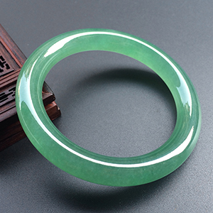 冰种绿晴水圆条手镯（53.1mm）（单价）