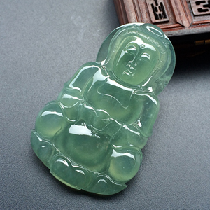 (超值推荐)冰种晴水观音挂件
