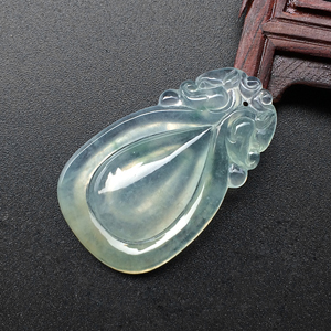 (超值推荐)冰种晴水祥龙如意挂件