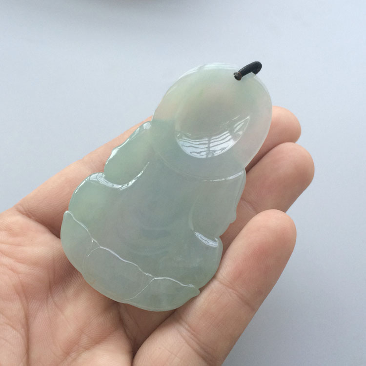 (超值推荐)糯冰种晴水观音挂件