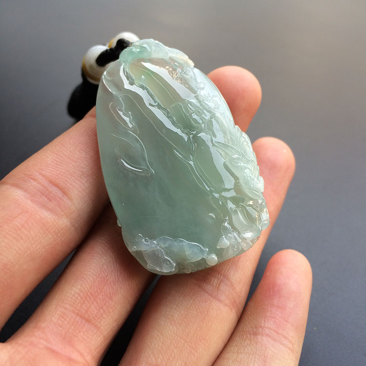 (超值推荐)冰种晴水一路连升挂件