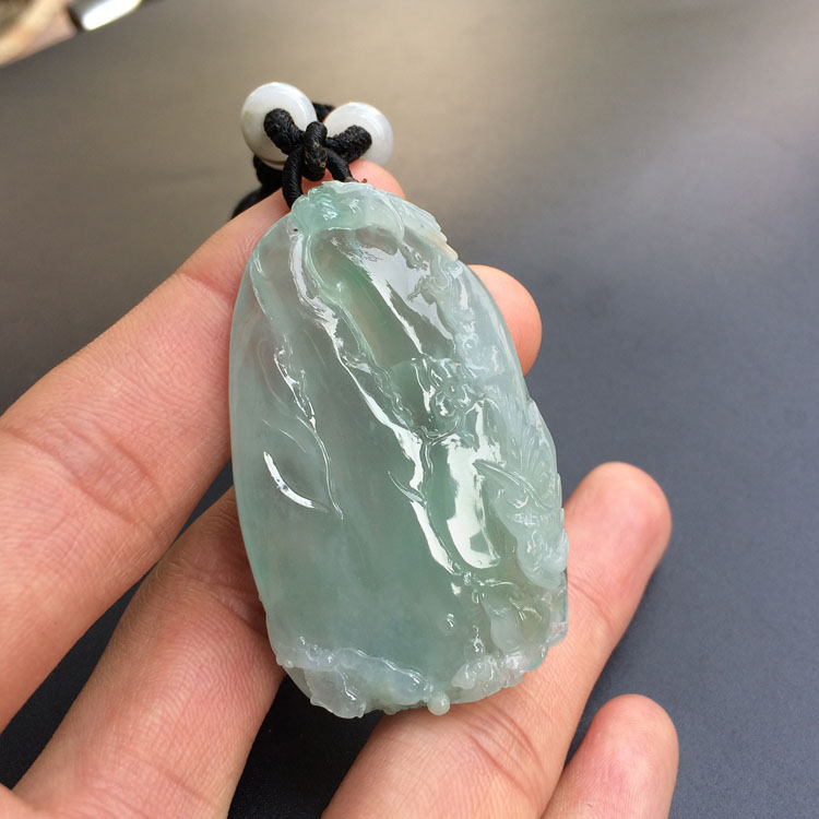 (超值推荐)冰种晴水一路连升挂件