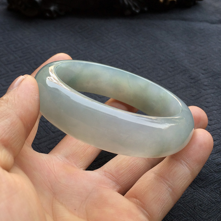 糯冰种晴水手镯（58.8mm）