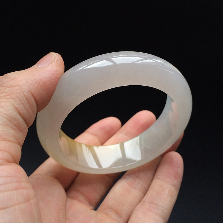 (超值推荐)冰种黄翡手镯(58.2mm)