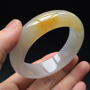 (超值推荐)冰种黄翡手镯(58.2mm)