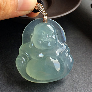 （超值推荐）冰种晴水玉佛挂件