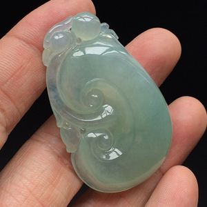 (超值推荐)糯冰种晴水凤仪如意挂件