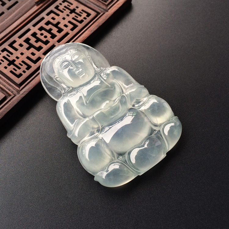（超值推荐）冰种淡晴水观音挂件