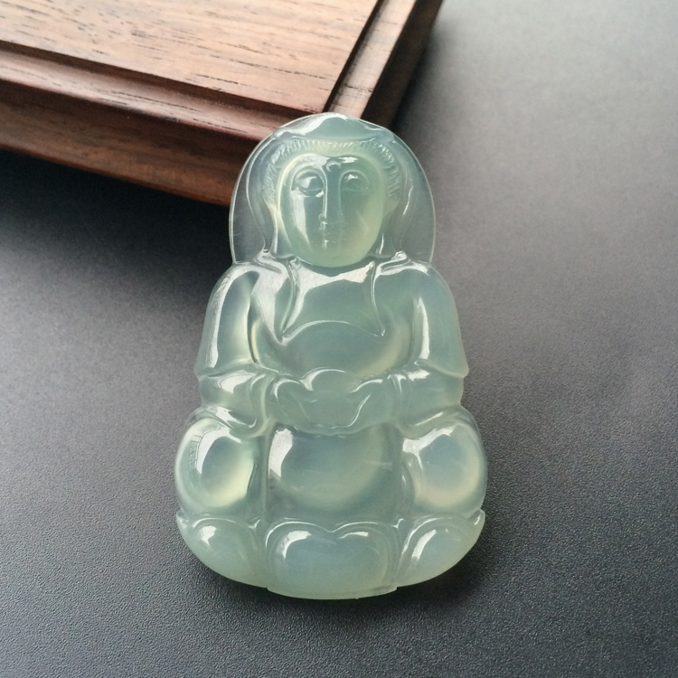 (超值推荐)冰种晴水观音挂件