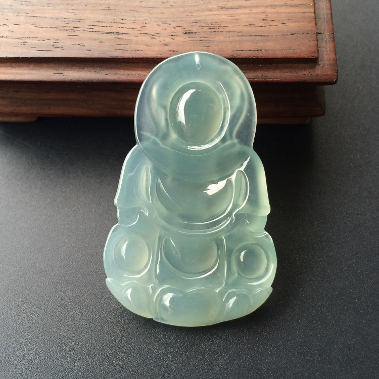 (超值推荐)冰种晴水观音挂件