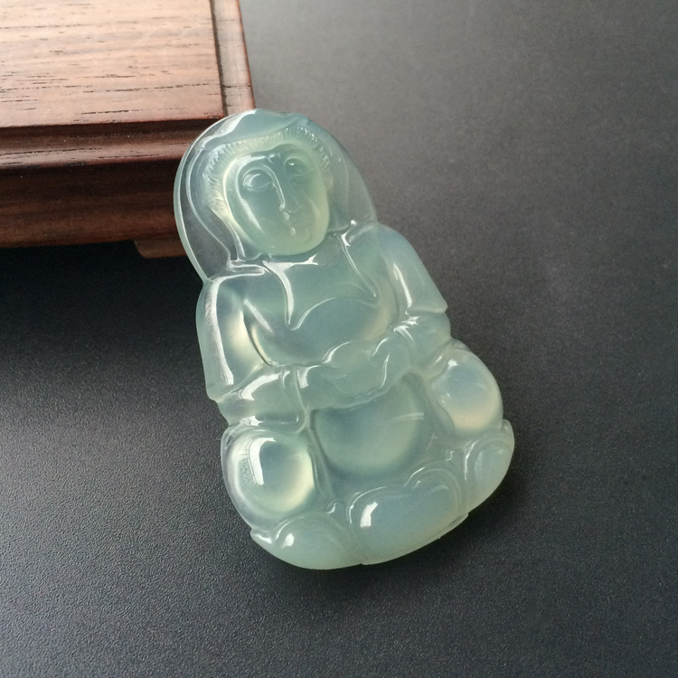 (超值推荐)冰种晴水观音挂件