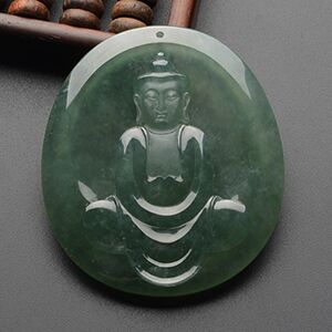 (超值推荐)冰种晴水静悟挂件