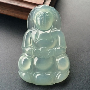 (超值推荐)冰种晴水观音挂件