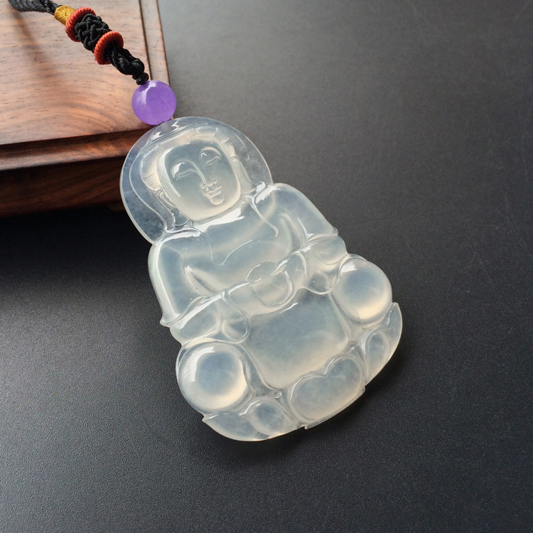 (超值推荐)冰种淡晴水观音挂件