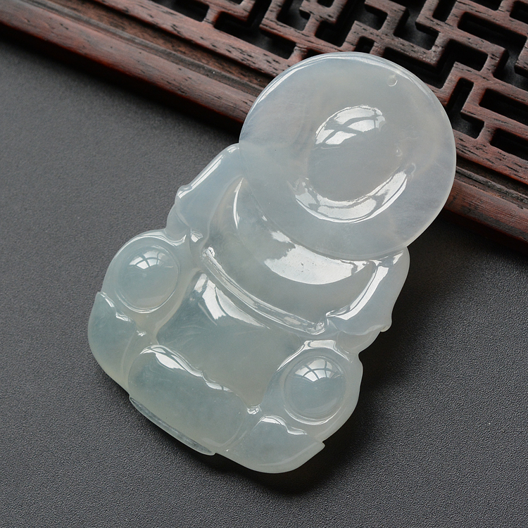 (超值推荐)冰种淡晴水观音挂件