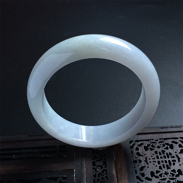 糯冰种晴水手镯（60mm）