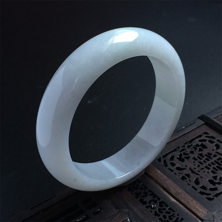糯冰种晴水手镯（60mm）