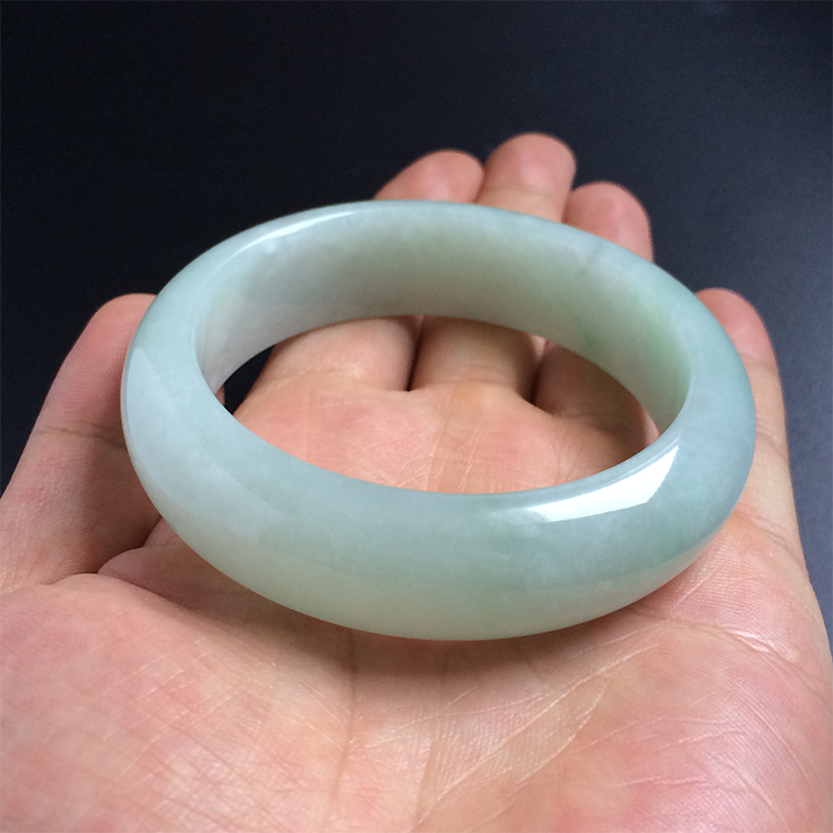 糯冰种晴水手镯（57mm）