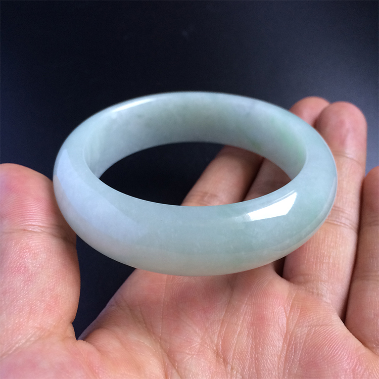 糯冰种晴水手镯（57mm）