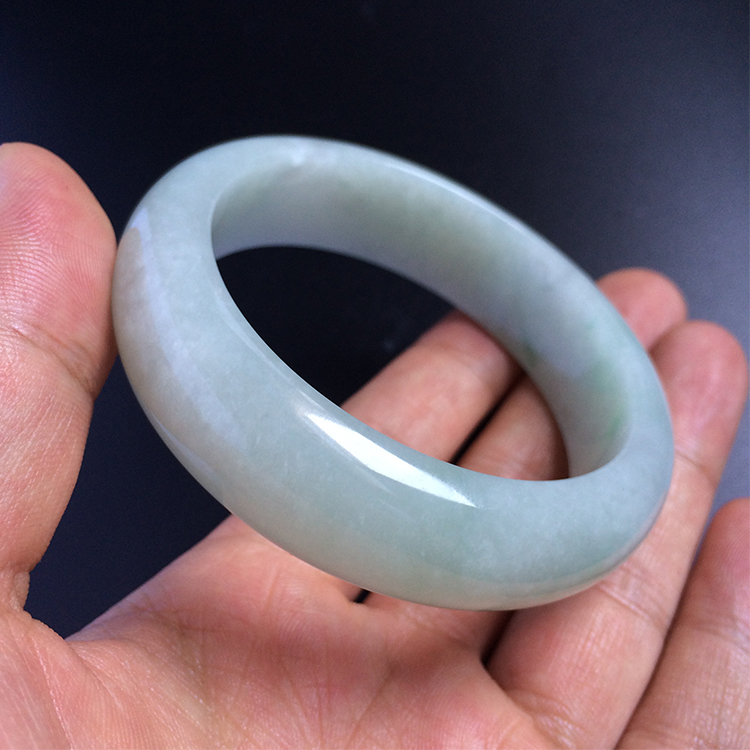 糯冰种晴水手镯（57mm）
