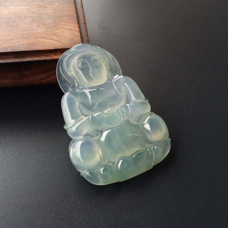 (超值推荐)冰种晴水观音挂件
