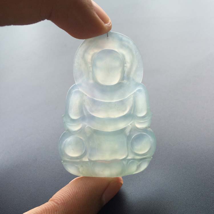 (超值推荐)冰种晴水观音挂件
