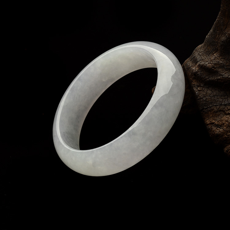 (超值推荐)糯冰种晴水手镯(60mm)