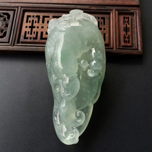 (超值推荐)冰种晴水人生如意挂件