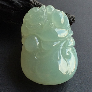 （超值推荐）糯冰种晴水事事如意挂件