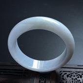糯冰种晴水手镯（60mm）