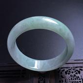 （超值推荐）糯冰种晴水手镯（59mm）