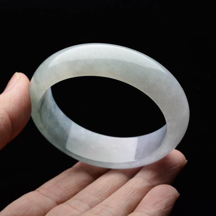 (超值推荐)冰种晴水略带紫罗兰贵妃镯(48.8mm-56.3mm)