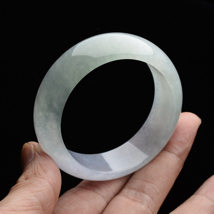 (超值推荐)冰种晴水略带紫罗兰贵妃镯(48.8mm-56.3mm)