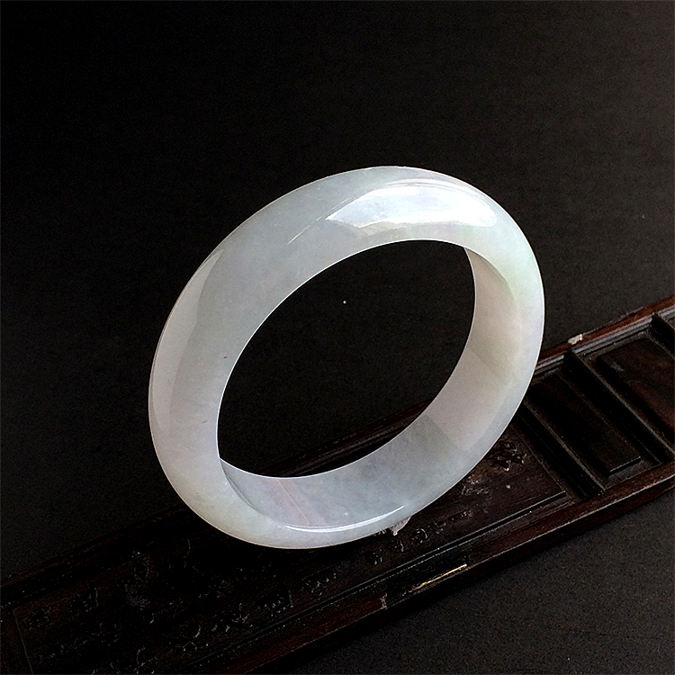 糯冰种晴水手镯（58.2mm）
