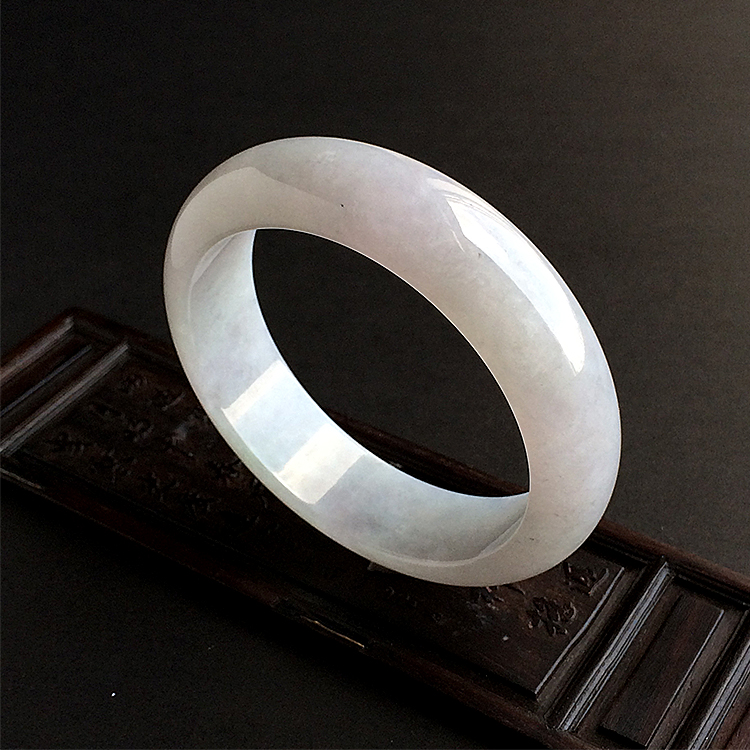 糯冰种晴水手镯（58.2mm）