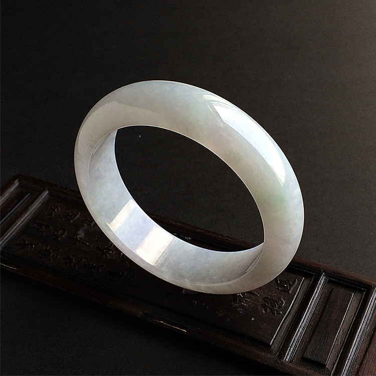 糯冰种晴水手镯（58.2mm）