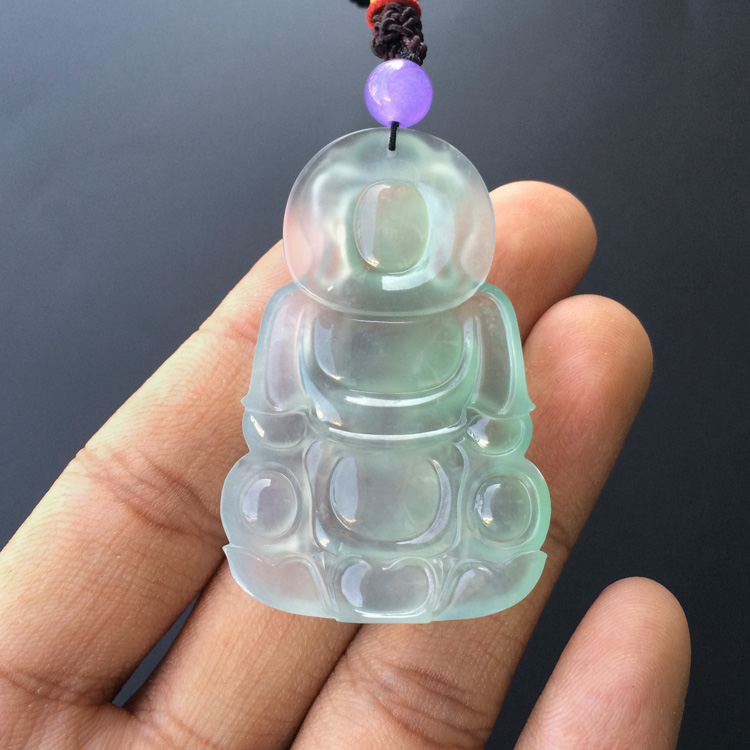 (超值推荐)冰种淡晴水观音挂件