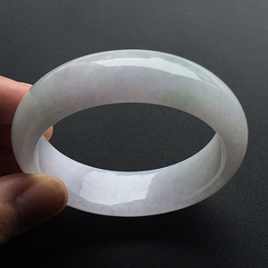 (超值推荐)糯冰种淡紫罗兰手镯(56.2mm)