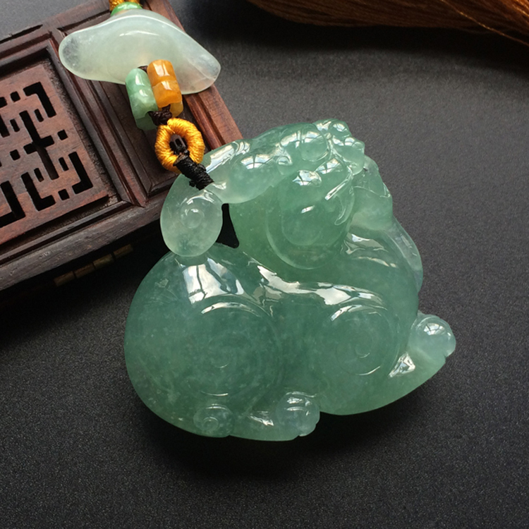 (超值推荐)冰种晴水事事如意手玩件